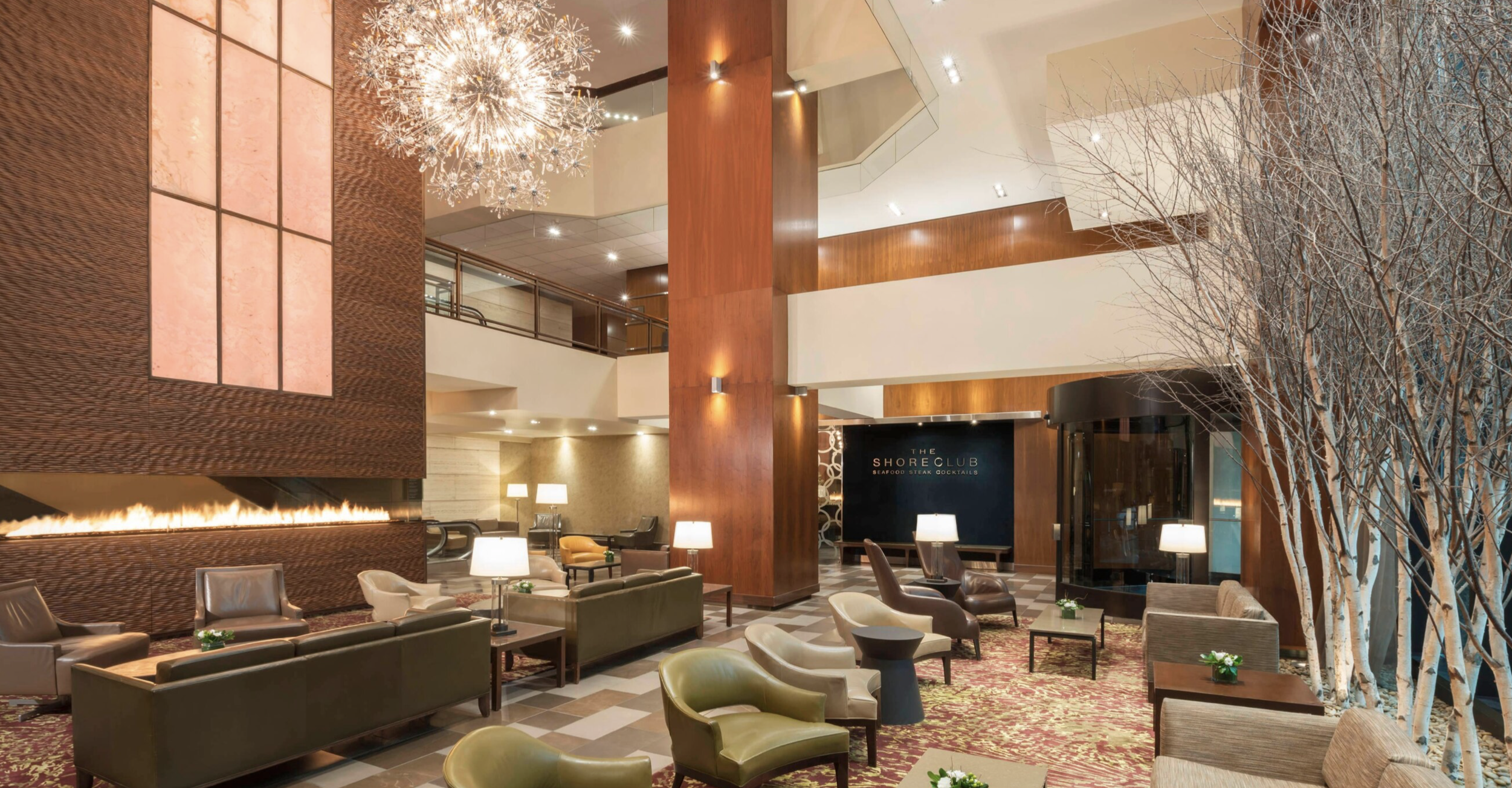 Hotel lobby