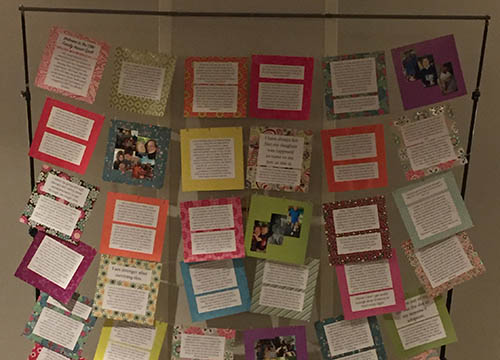 2016 CMV Conference, parent story 'quilt'